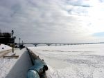 Набережная Космонавтов и мост через Волгу