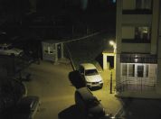 Светильник дома 58б у въездных ворот
