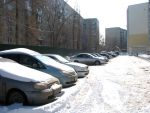 Парковка вдоль дома 58Б